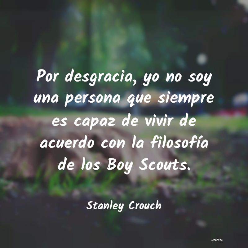 Frases de Stanley Crouch