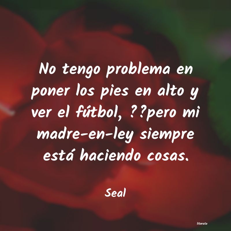 Frases de Seal