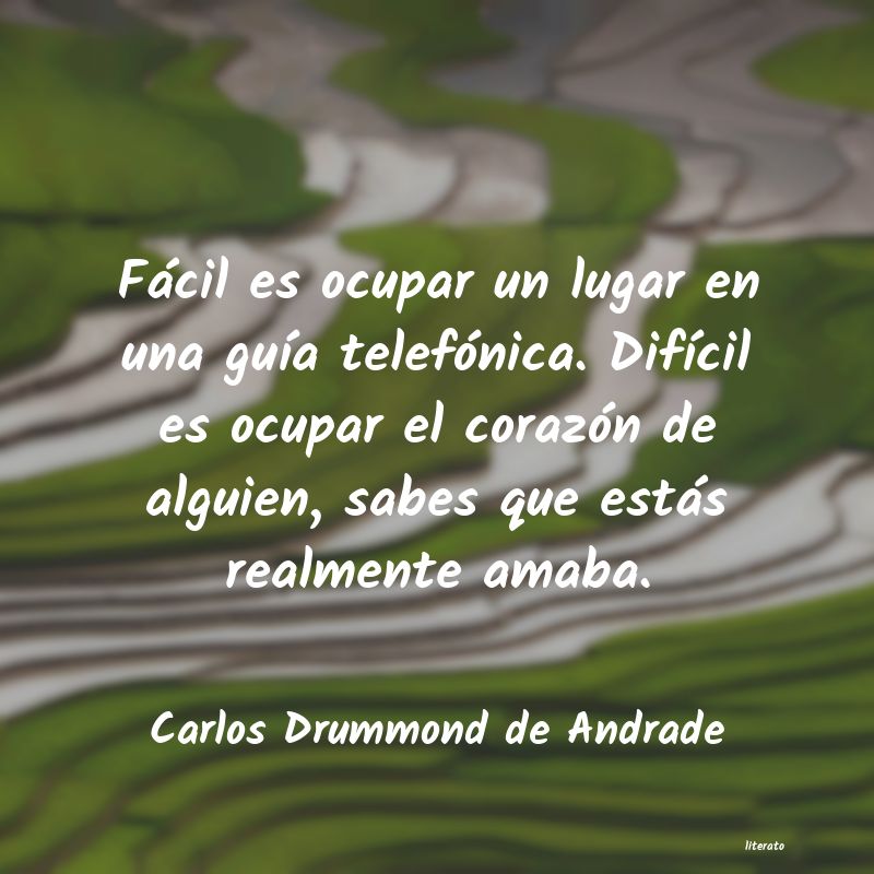 frases de Carlos Drummond de Andrade