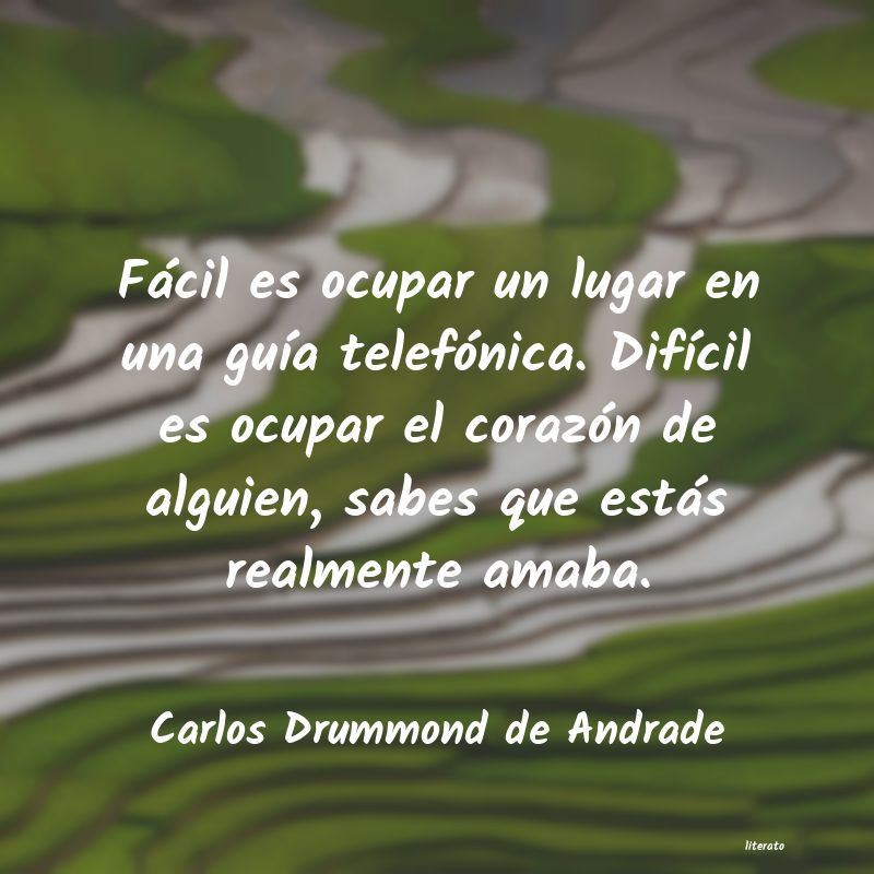 Frases de Carlos Drummond de Andrade