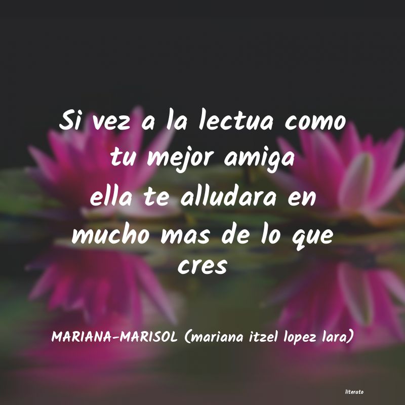 frases de MARIANA-MARISOL (mariana itzel lopez lara)