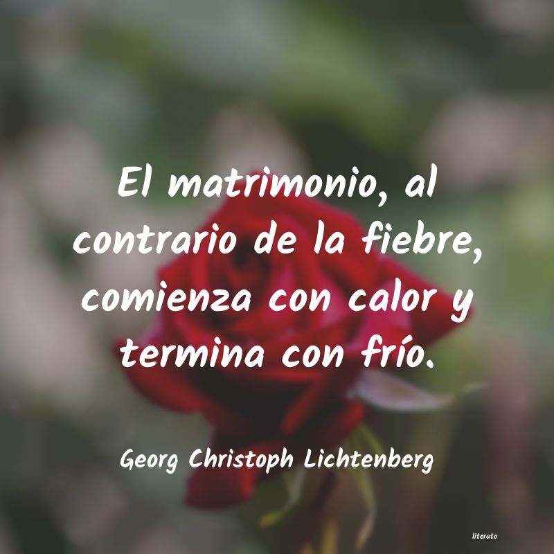 Frases de Georg Christoph Lichtenberg