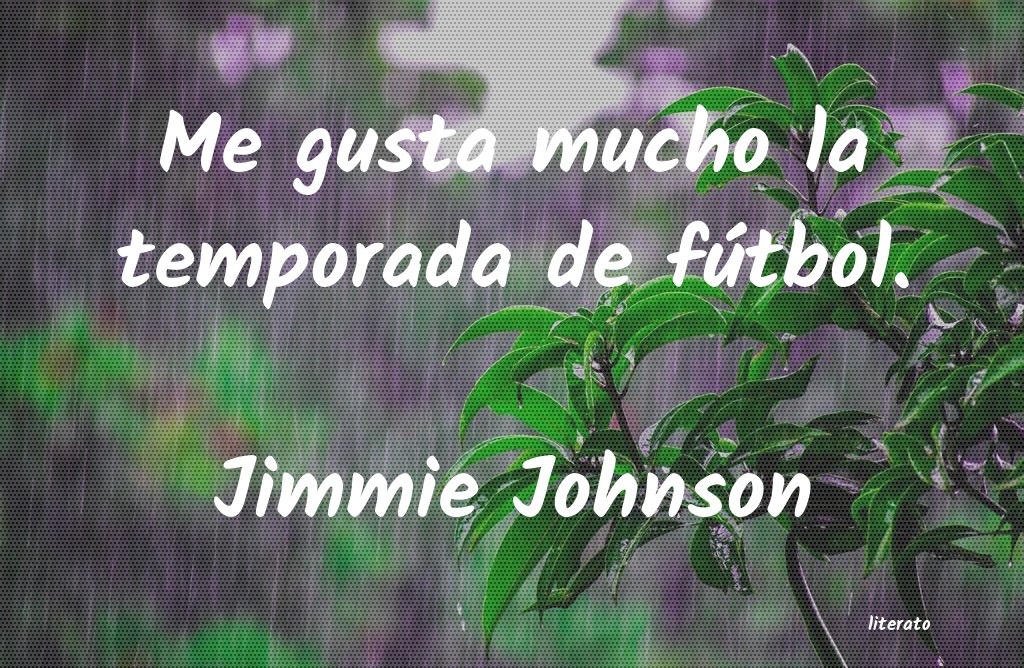 frases de Jimmie Johnson