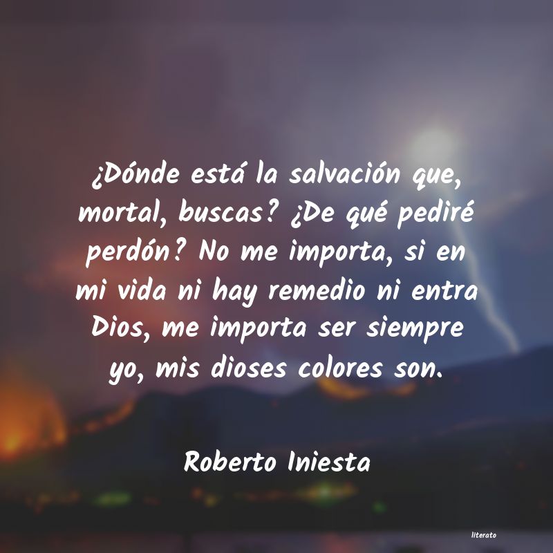 Frases de Roberto Iniesta