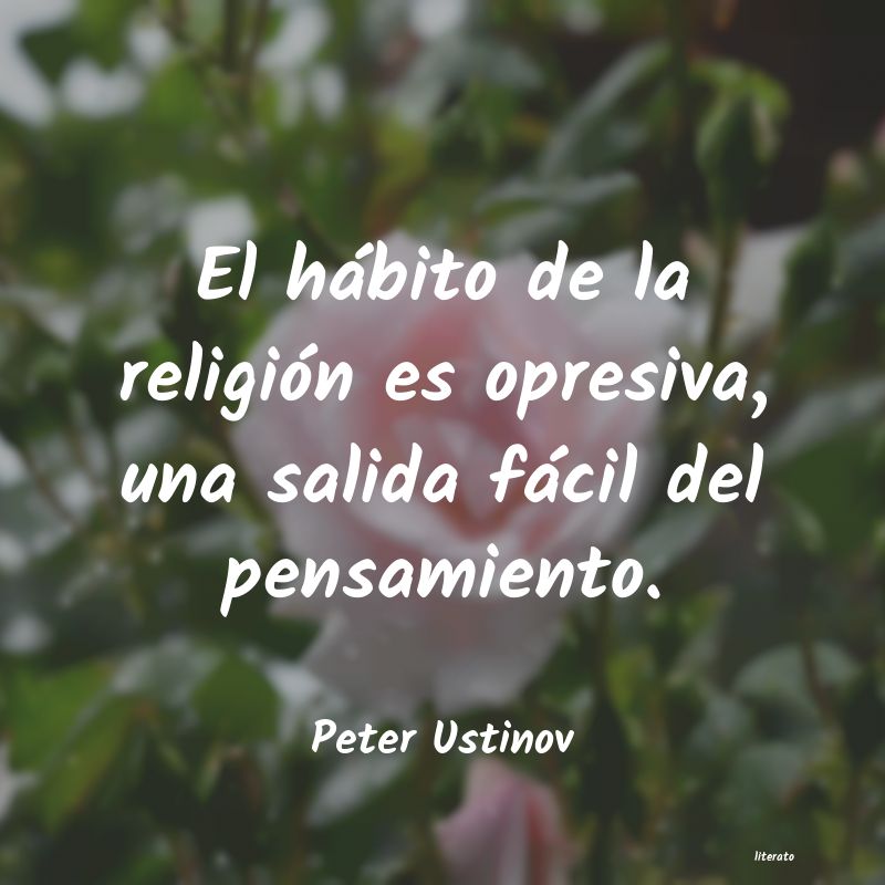 Frases de Peter Ustinov