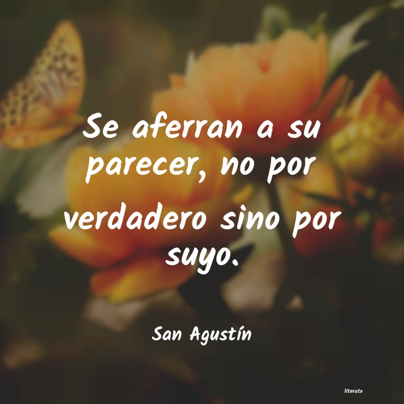 Frases de San Agustín