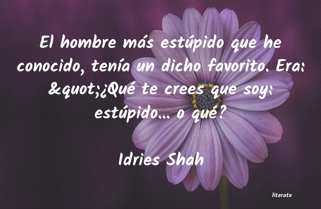 frases de Idries Shah