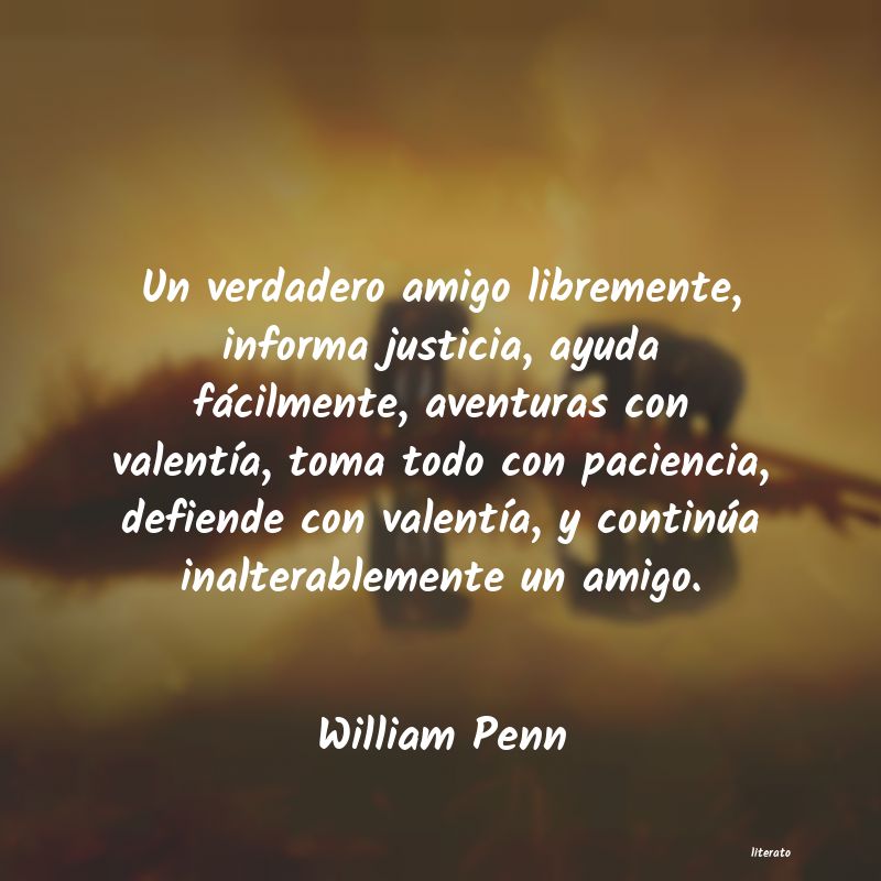 frases de William Penn