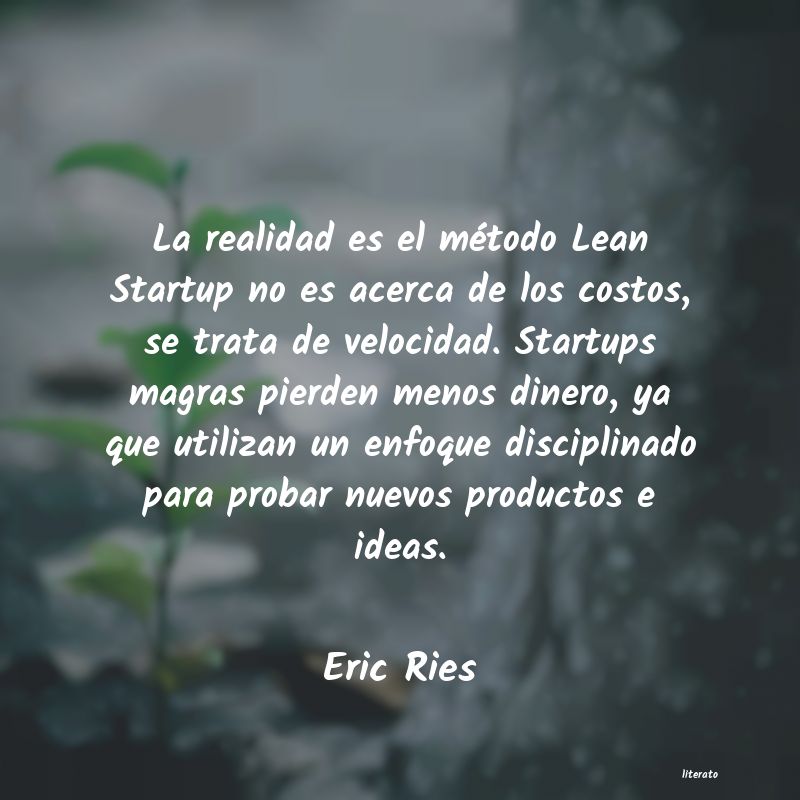 frases de Eric Ries