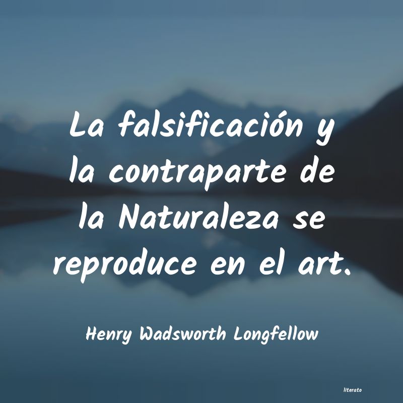 frases de Henry Wadsworth Longfellow