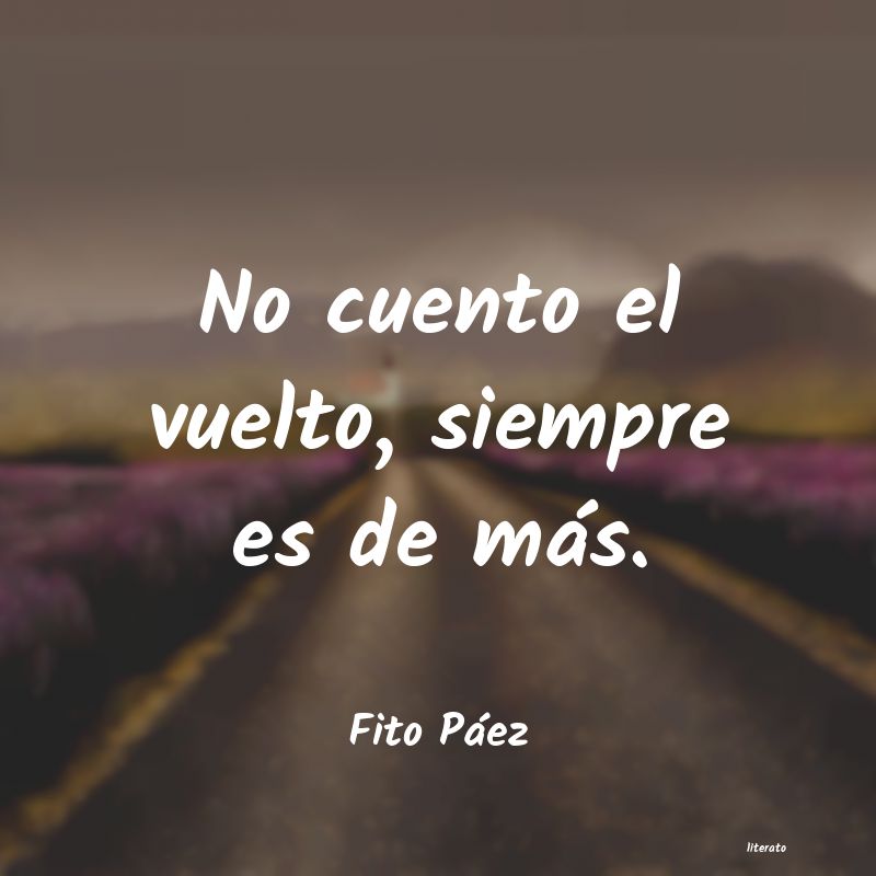 Frases de Fito Páez