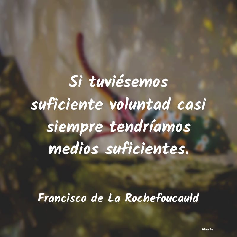 el querer no es suficiente