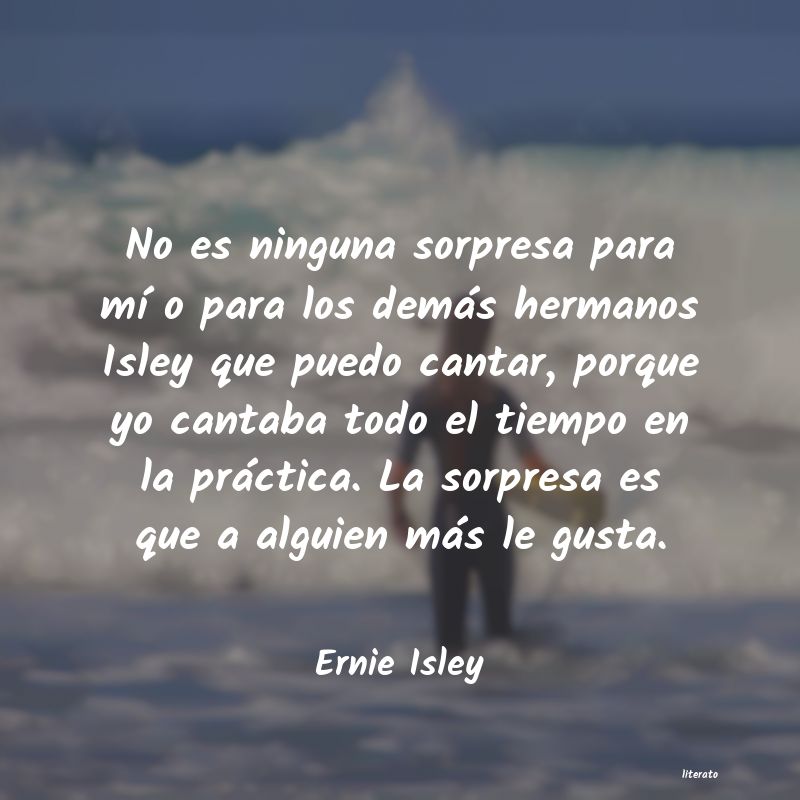 frases de Ernie Isley