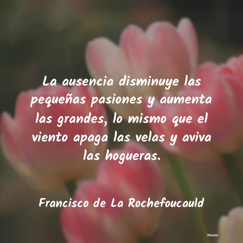frases de Francisco de La Rochefoucauld