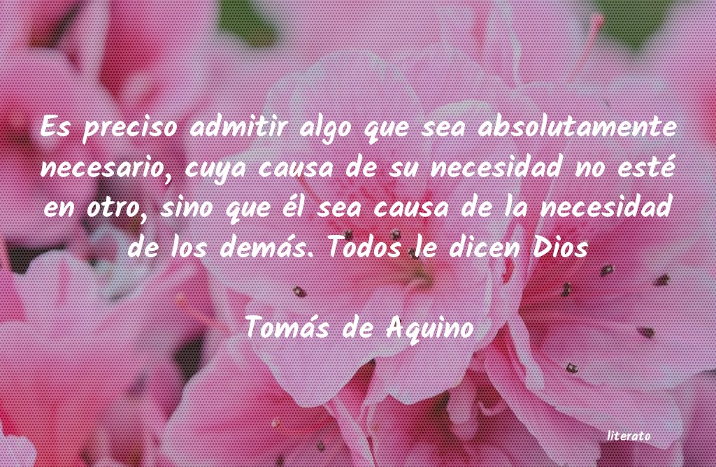 frases de Tomás de Aquino