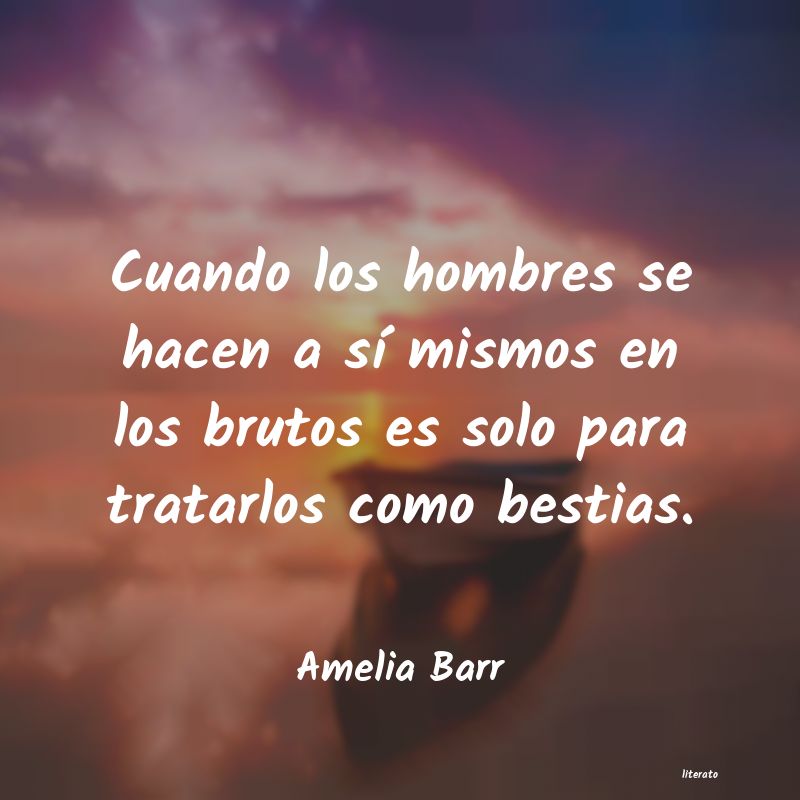 frases de Amelia Barr