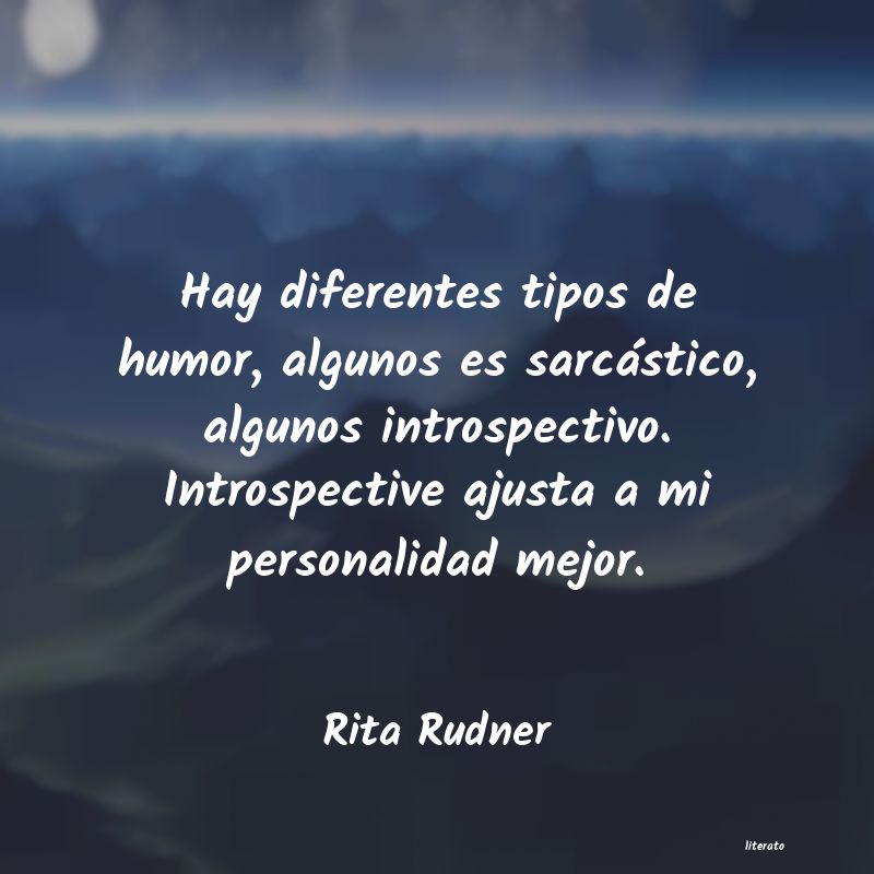 Frases de Rita Rudner