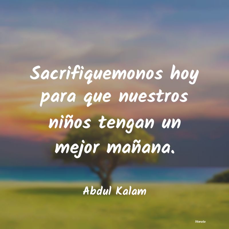 Frases de Abdul Kalam