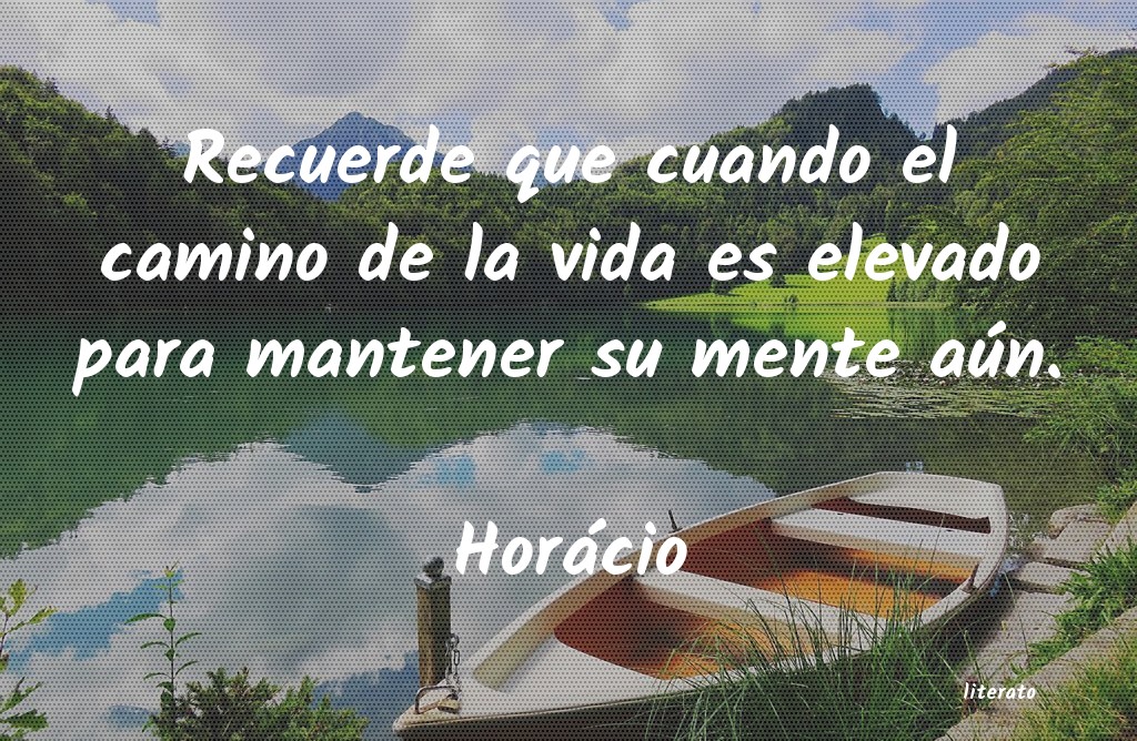 frases de Horácio