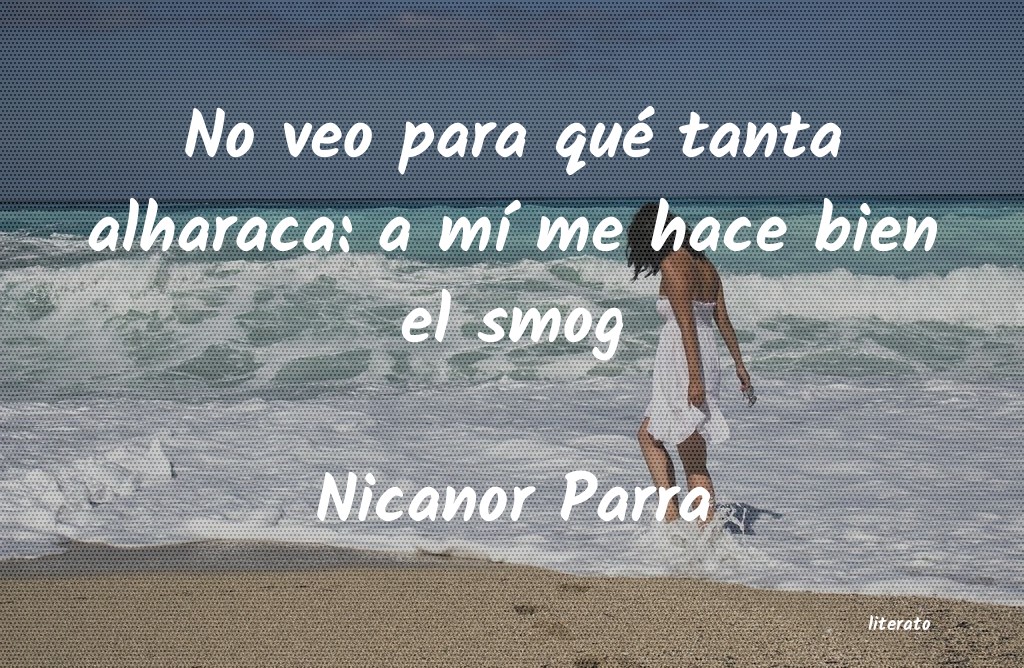 frases de Nicanor Parra