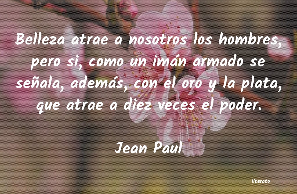 Frases de Jean Paul