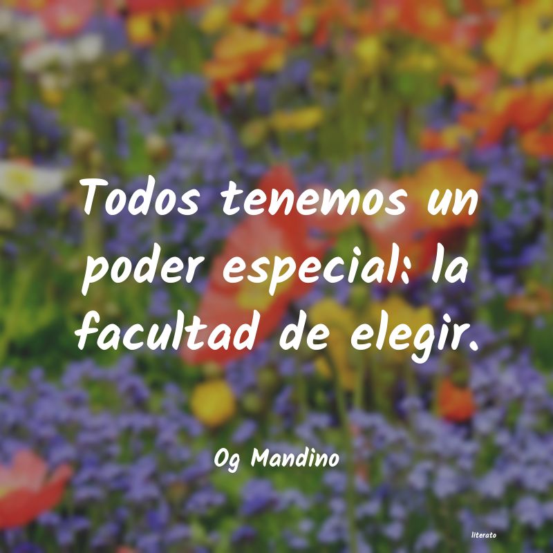 frases de Og Mandino