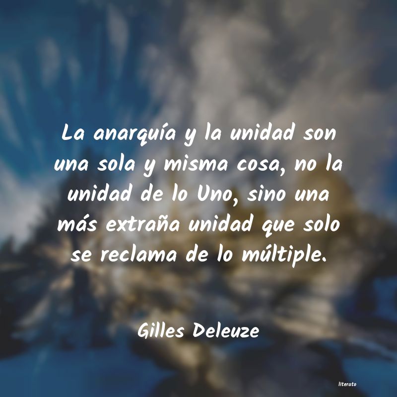 Frases de Gilles Deleuze