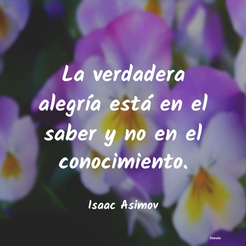 Frases de Isaac Asimov