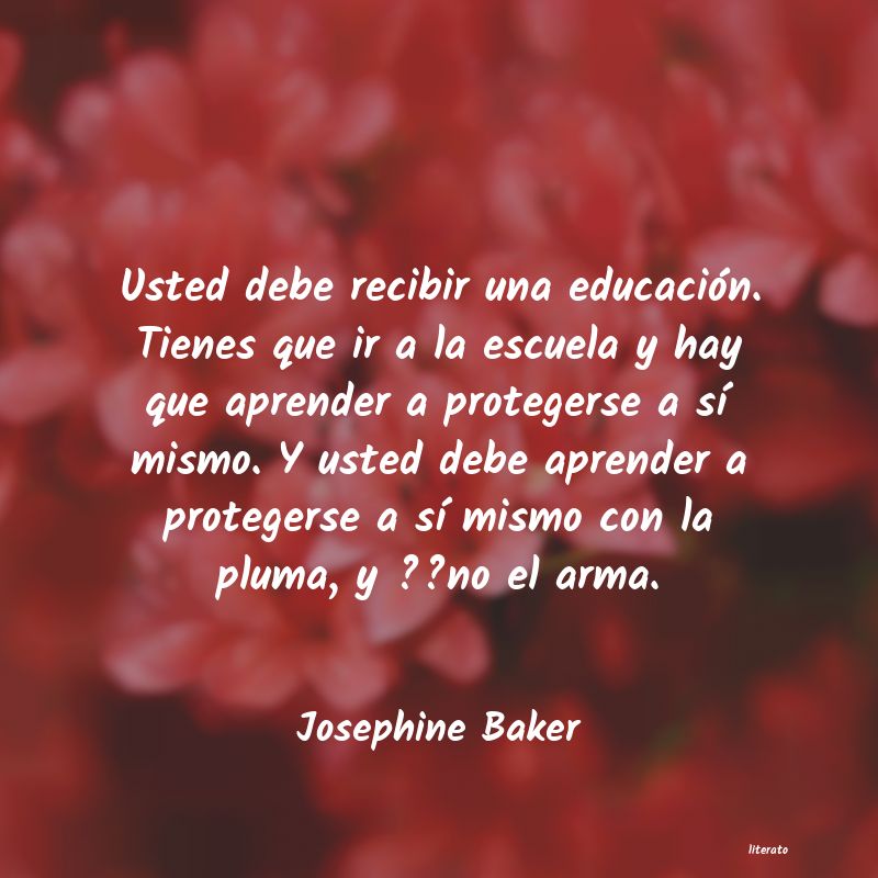 Frases de Josephine Baker