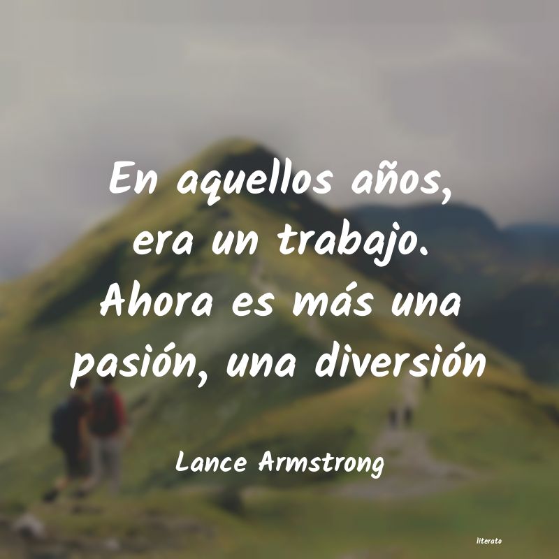 Frases de Lance Armstrong