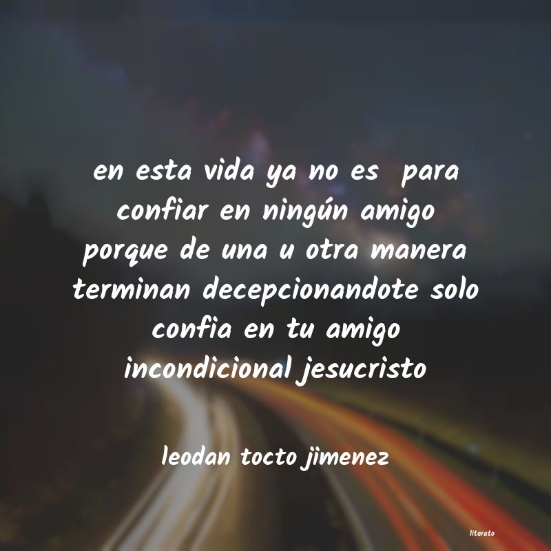 Frases de leodan tocto jimenez