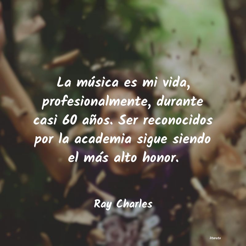 Frases de Ray Charles