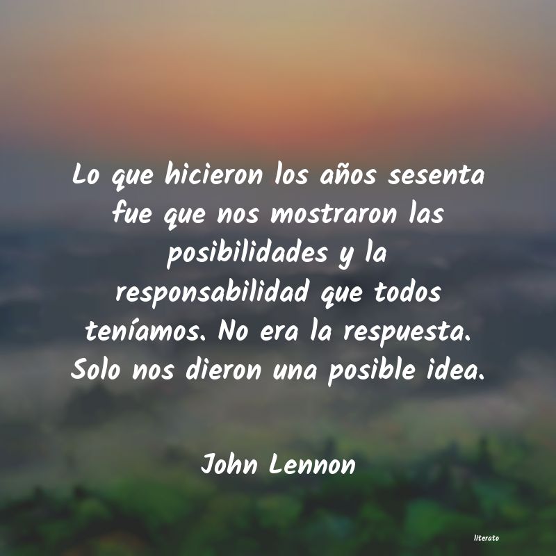 frases de John Lennon