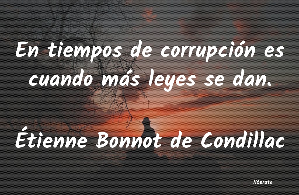 Frases de Étienne Bonnot de Condillac