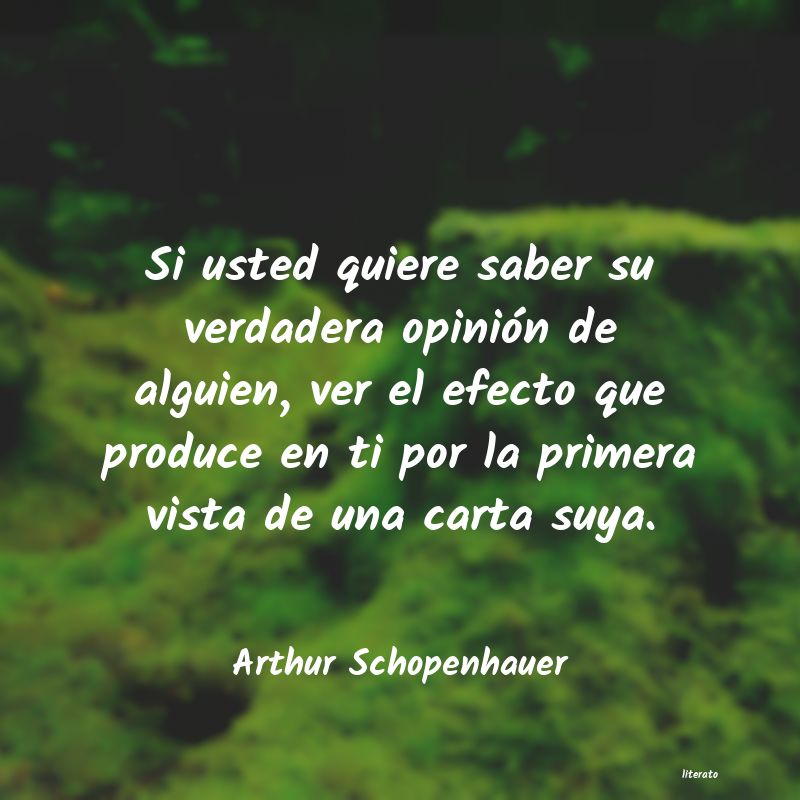 Frases de Arthur Schopenhauer