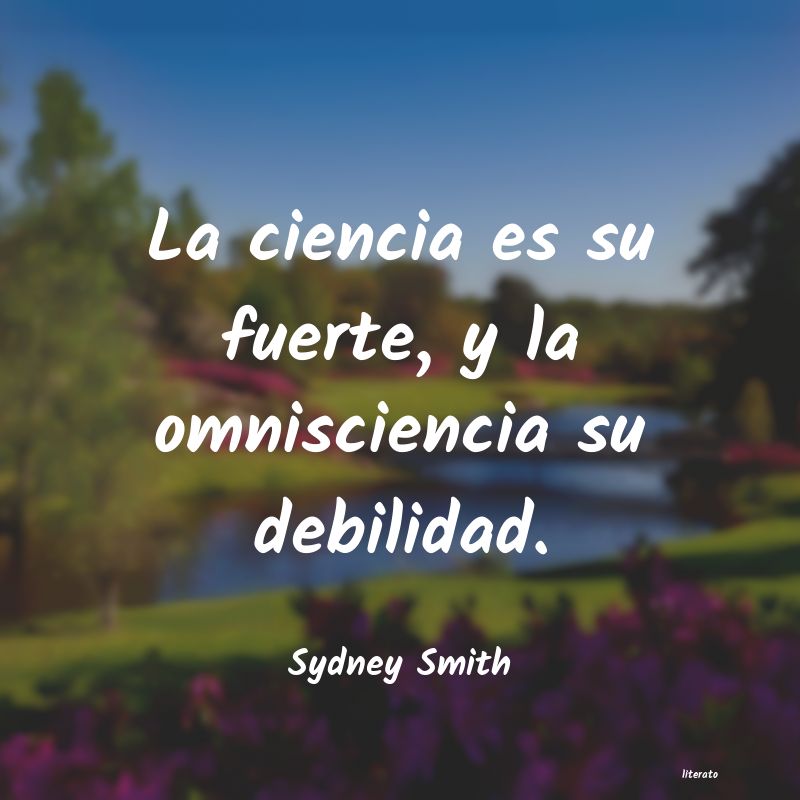 Frases de Sydney Smith