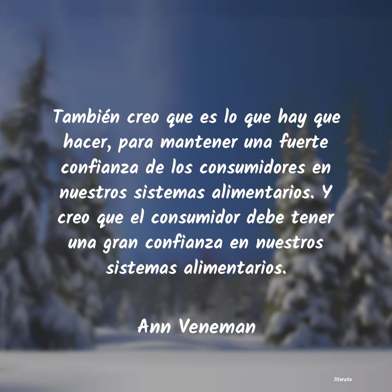 Frases de Ann Veneman