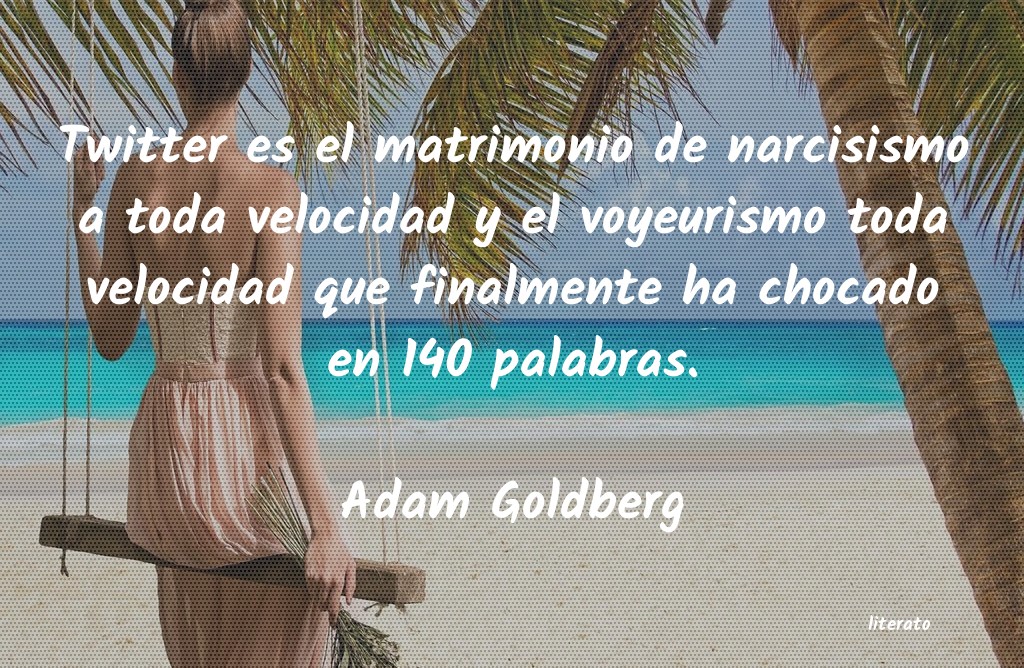 Frases de Adam Goldberg