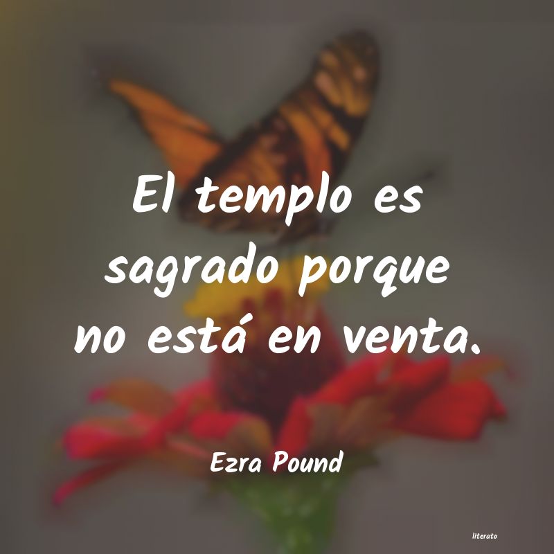 Frases de Ezra Pound