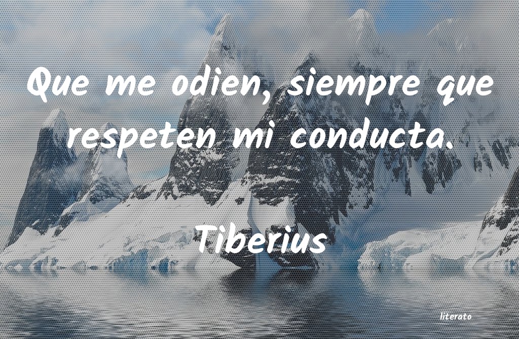 Frases de Tiberius