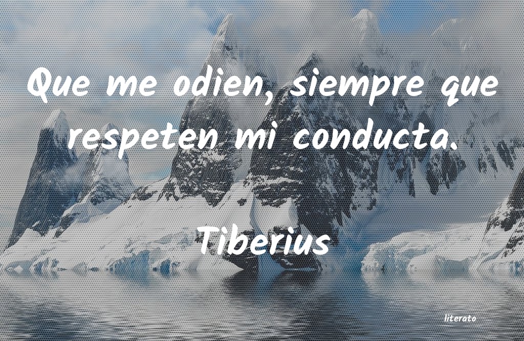 frases de Tiberius