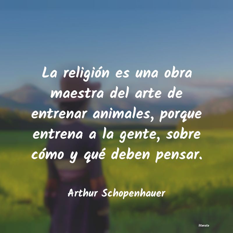 Frases de Arthur Schopenhauer