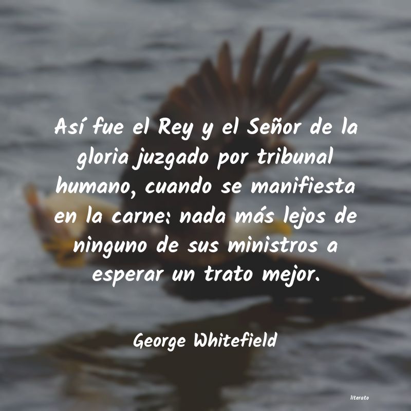 Frases de George Whitefield