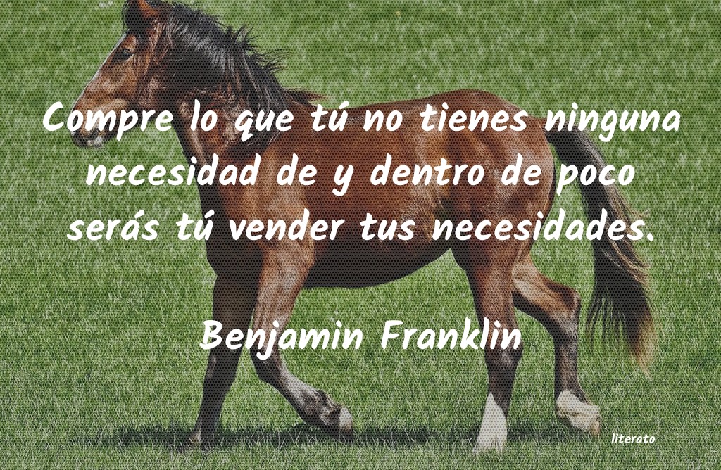 Frases de Benjamin Franklin