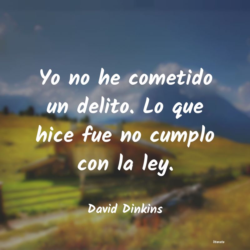 frases de David Dinkins