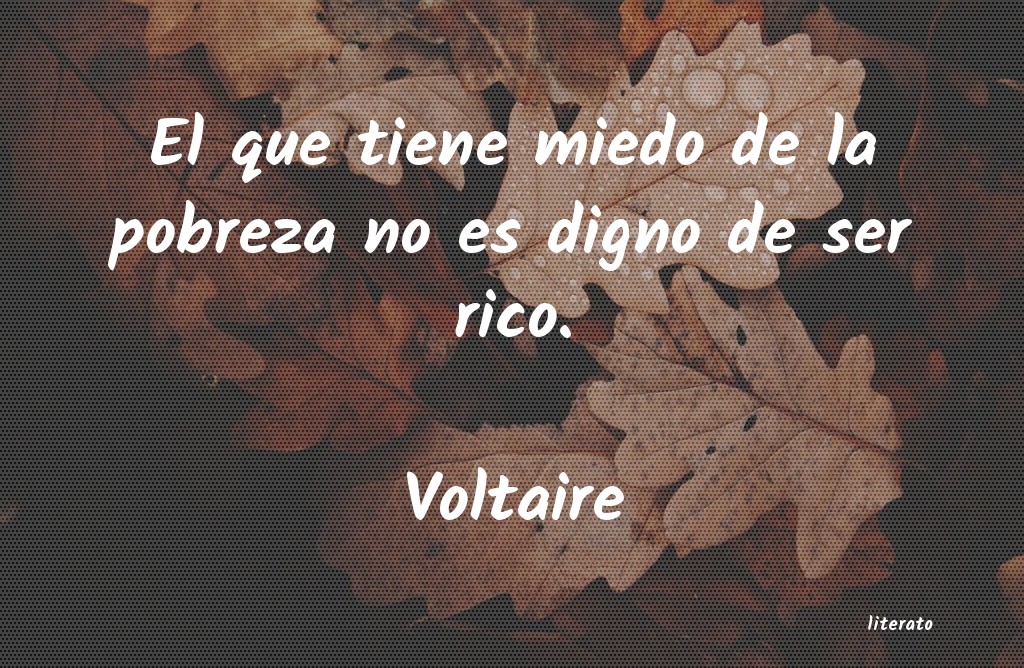 frases de Voltaire