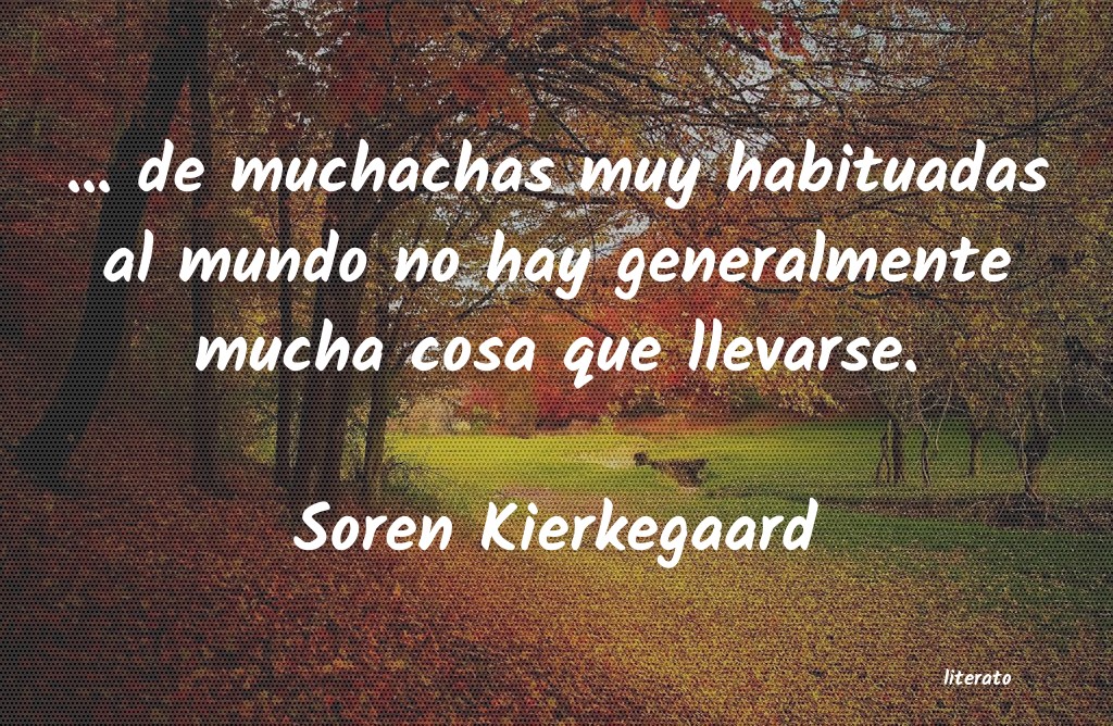 Frases de Soren Kierkegaard