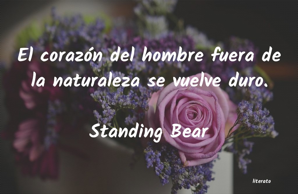 Frases de Standing Bear