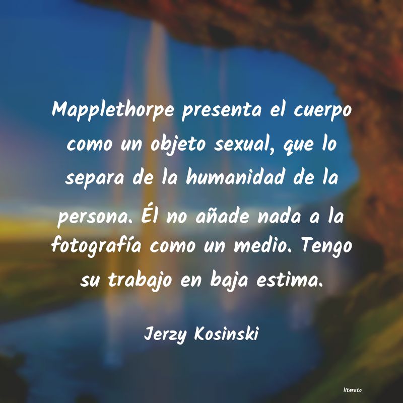 Frases de Jerzy Kosinski