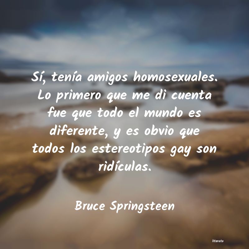 Frases de Bruce Springsteen